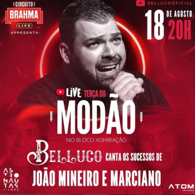 Belluco canta os sucessos de João Mineiro e Marciano