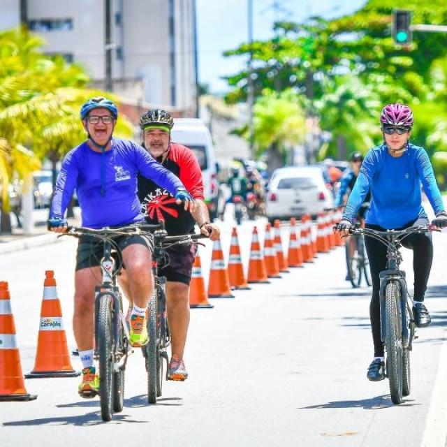 Passeio ciclístico Juntos Salvamos Vidas