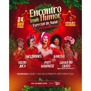 Drag Queen Paty Maionese realiza Encontro com Humor Solidário no próximo dia 24 de novembro