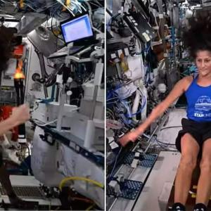 Astronautas devem passar por programa de reabilitação após meses no espaço