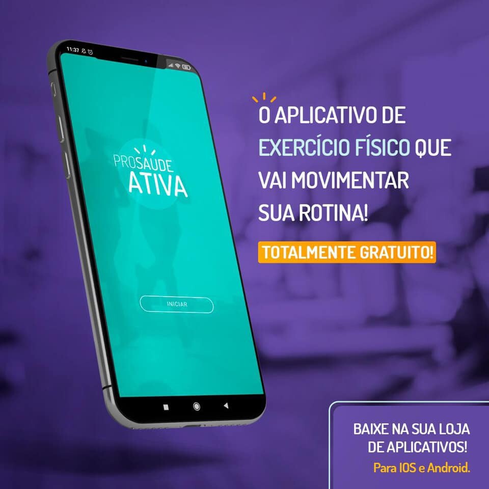 Aplicativo gratuito voltado para a promoção da saúde pretende garantir acesso à toda população