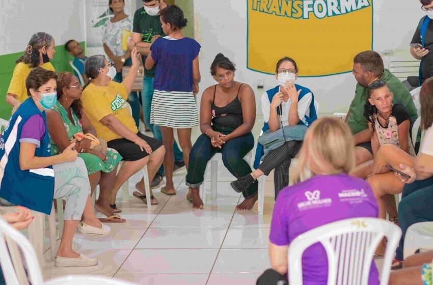 Saúde e Gabinete da Mulher levam ações para mulheres em situação de rua