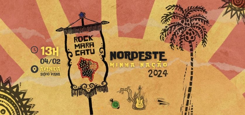 Bloco Rasgando Couro Rock Maracatu abre vendas dos abadás com o tema “Nordeste, Minha Nação