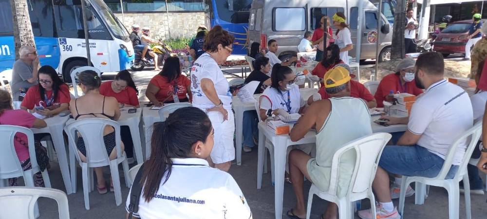 Saúde realiza mais de mil testes rápidos no fim de semana