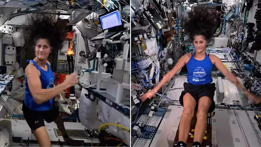 Astronautas devem passar por programa de reabilitação após meses no espaço